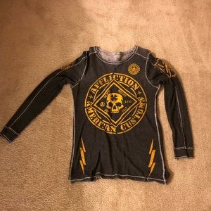 Affliction Reversible long sleeve shirt